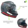 Imagem de Capacete com oculos interno Givi 50.5 Iron Soul diversos