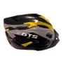 Imagem de Capacete Com Sinalizador Led Ciclismo Bike Amarelo/preto -DEKO OU GTS