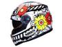 Imagem de Capacete com Viseira Tamanho 58 Mixs MX1 Spring Branco