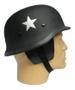 Imagem de Capacete coquinho estilo militar Preto Scooter Elétrica Moto M34004