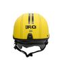 Imagem de Capacete Coquinho Scooter Moto Elétrica Bike Couro Amarelo