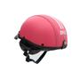 Imagem de Capacete Coquinho Scooter Moto Elétrica Bike Couro Rosa