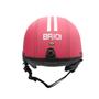 Imagem de Capacete Coquinho Scooter Moto Elétrica Bike Couro Rosa