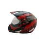 Imagem de Capacete Cross Trilha Ebf Super Motard Iron Vermelho