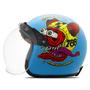 Imagem de Capacete Custom Aberto Mad Dogs Fosco Old School Vintage Chopper Classico Etceter