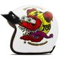 Imagem de Capacete Custom Aberto Old School Etceter Mad Dogs Fosco