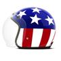 Imagem de Capacete Custom Old School Vintage Etceter American Fosco Masculino Feminino Caixa Personalizada