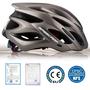 Imagem de Capacete de Bicicleta Basecamp BC-10 com Luz LED - Para Homens e Mulheres