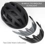 Imagem de Capacete de bicicleta GROTTICO Adult Mountain Road com preto fosco claro