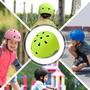 Imagem de Capacete de Bicicleta Infantil Besttravel Ajustável (3 a 8 anos) - Verde