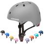 Imagem de Capacete de Bicicleta Infantil CELOID (8 a 14 anos) - Cinza