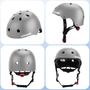 Imagem de Capacete de Bicicleta Infantil CELOID (8 a 14 anos) - Cinza