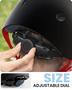 Imagem de Capacete de Bicicleta Infantil OutdoorMaster Ajustável - Preto e Vermelho