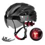 Imagem de Capacete de Bicicleta Leve e Respirável para Adulto - com Luz Traseira LED (58-62cm)