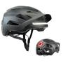 Imagem de Capacete de bicicleta Silkycasters Mountain Bike LED Lights Adult