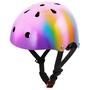 Imagem de Capacete de bicicleta Wisekiddy Toddler Kids 8-14 Years Rainbow