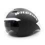 Imagem de Capacete de Ciclismo Aero Wildside Race TT - Triathlon e Estrada - 4 Lentes