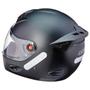 Imagem de Capacete de Moto 58 Preto Fosco Viseira 2mm Policarbonato - MIXS MX5 Plus Pro Tork