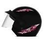 Imagem de Capacete De Moto Aberto Feminino Mixs Up For Girls Com Viseira Cristal em Oferta