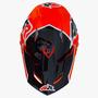 Imagem de Capacete de moto angr wind flow 2022 orange - angrmx