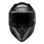 Imagem de Capacete de Moto com Viseira Solar GP Tech V128 Rapid V2 Fosco Preto Titanium