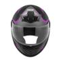 Imagem de Capacete De Moto Fechado Feminino Masculino Mixs Mx2 Skyline Fosco Integral