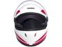 Imagem de Capacete de Moto Fechado JOY23 RS Zephyr - Branco e Pink Tamanho 60