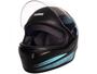 Imagem de Capacete de Moto Fechado JOY23 RS Zephyr - Preto e Azul Tamanho 60