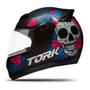 Imagem de Capacete de Moto Fechado Pro Tork Evolution G7 Mexican Skull Fosco