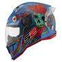 Imagem de Capacete de Moto Fechado Pro Tork Stealth Zombie Brilhante Adulto