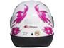 Imagem de Capacete de Moto Fechado Taurus Fórmula 1 Femme Branco Tamanho 56