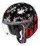 Imagem de Capacete de Moto Retro Old School Kraft Premium Lancamento America Preto