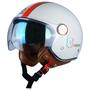 Imagem de Capacete de motocicleta BEON Half 3/4 Face Retro Vintage Style