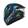 Imagem de Capacete de Motocicleta HAX OBSIDIAN - Full Face com Dupla Viseira
