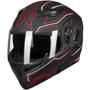 Imagem de Capacete de Motocicleta ILM 902L - Flip Up Full Face com Visor Duplo e LED