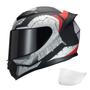 Imagem de Capacete de motocicleta JQF Gear Full Face WS-607 DOT aprovado