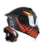 Imagem de Capacete de Motocicleta Modular com Viseira Dupla - Certificado e Unisex