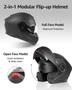 Imagem de Capacete de Motocicleta Modular YEMA YM-926 Full Face com Aprovação DOT