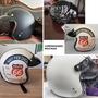 Imagem de Capacete de Motocicleta Retrô Masculino com Certificação DOT - Estilo Cafe Racer