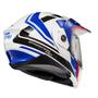 Imagem de Capacete de motocicleta ScorpionEXO AT960 Hicks Blue XXX-Large