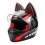 Imagem de Capacete de Motocicleta Wangbadan com Design de Orelhas de Gato - Integral