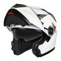 Imagem de Capacete de motocicleta YEMA YM-925 Modular Full Face White XXL