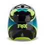 Imagem de Capacete de motocross Fox Racing V1 Streak Preto/Amarelo Tamanho L