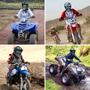 Imagem de Capacete de Motocross SPARK para Crianças - Aprovado pelo DOT - com Óculos Azuis