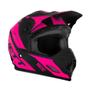 Imagem de Capacete De Motocross Trilha Th-1 Jett Evolution 2 Off Road Para Motociclista Unissex 