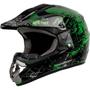 Imagem de Capacete de motocross Yesmotor Youth Kids Full Face DOT Green