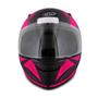 Imagem de Capacete EBF New Spark Flash Preto Fosco Rosa