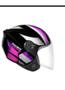 Imagem de Capacete Ebf Spark Jet Square Preto Rosa