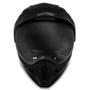 Imagem de Capacete ebf super motard solid preto fosco