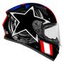 Imagem de Capacete Ebf Xtroy FF526 Cosmic Preto e Branco